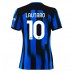 Inter Milan Lautaro Martinez #10 Dámské Domácí Dres 2023-24 Krátkým Rukávem